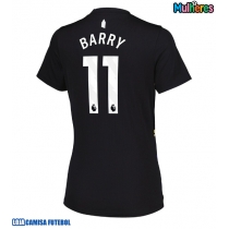 Camisa de Futebol Everton Thierno Barry #11 Equipamento Alternativo Mulheres 2025-26 Manga Curta